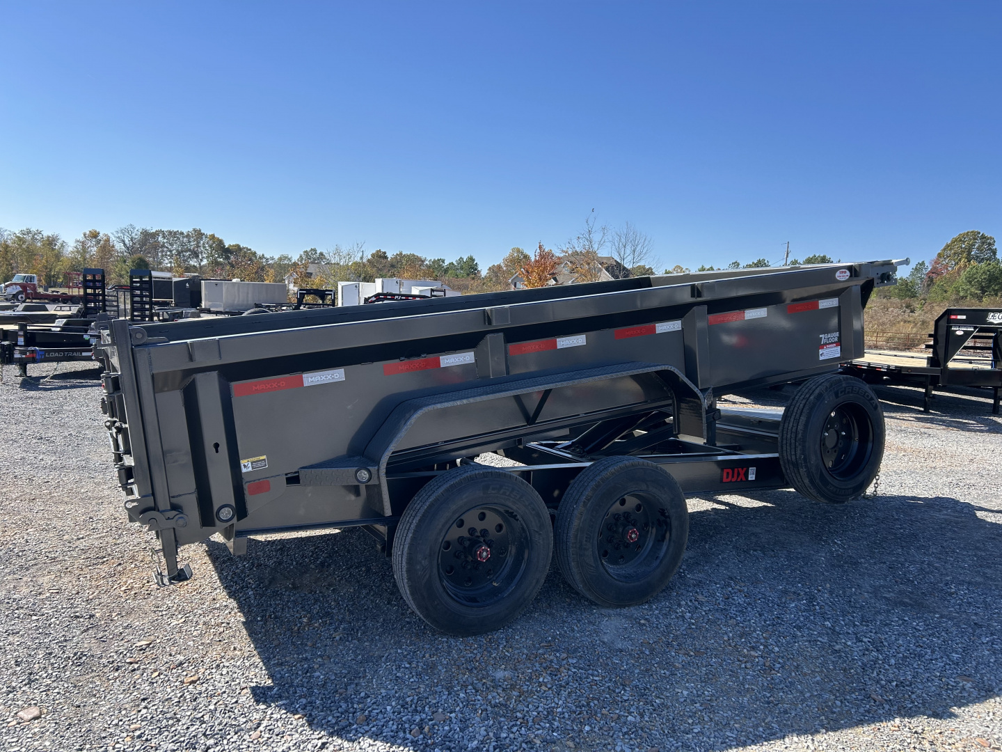 New 2026 MAXXD Dump Trailer | 83" x 14' 17.5K GVWR