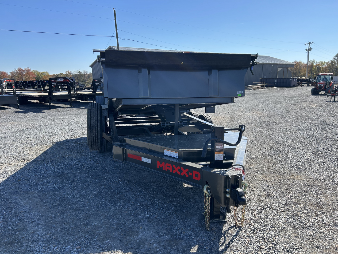 New 2026 MAXXD Dump Trailer | 83" x 14' 17.5K GVWR