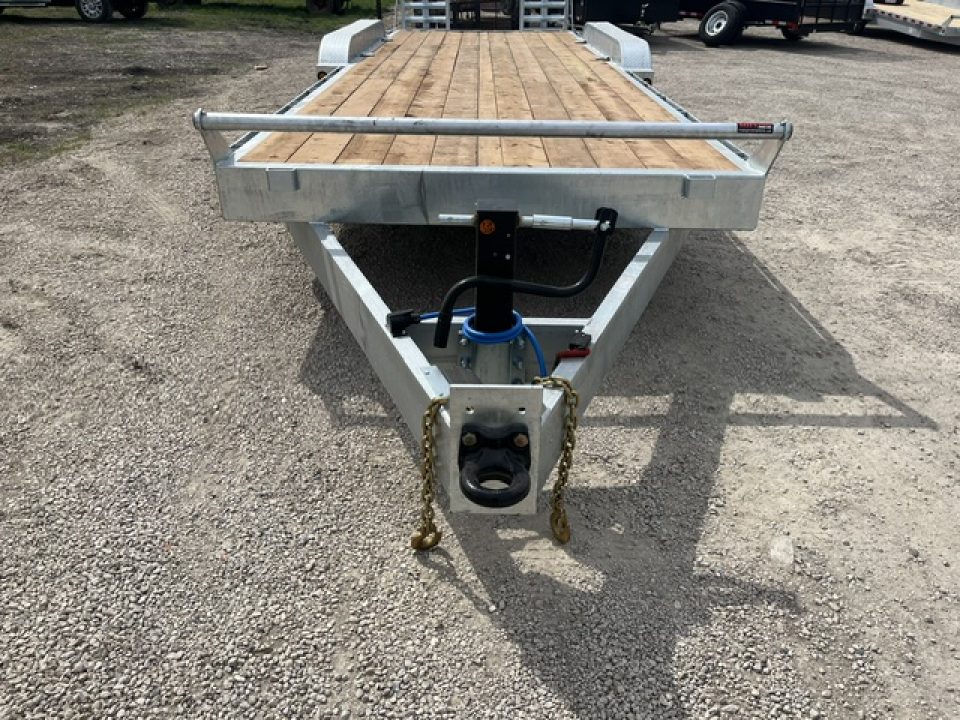 New 2027 Canada Trailers 24 ft Galvanized Triple Axle Equipment Trailer