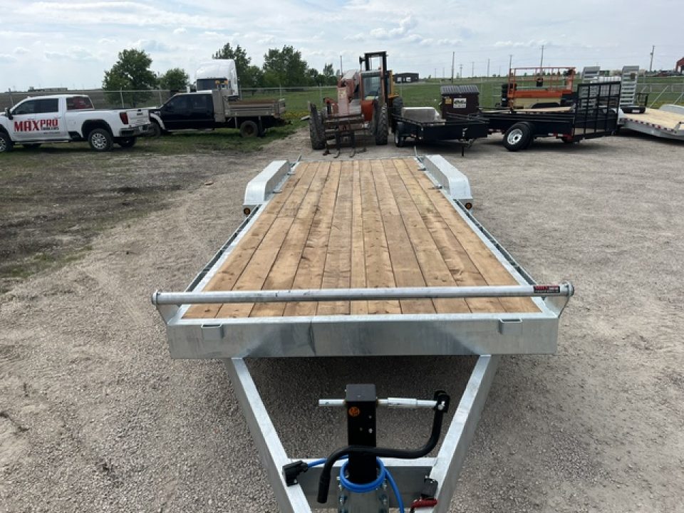 New 2027 Canada Trailers 24 ft Galvanized Triple Axle Equipment Trailer