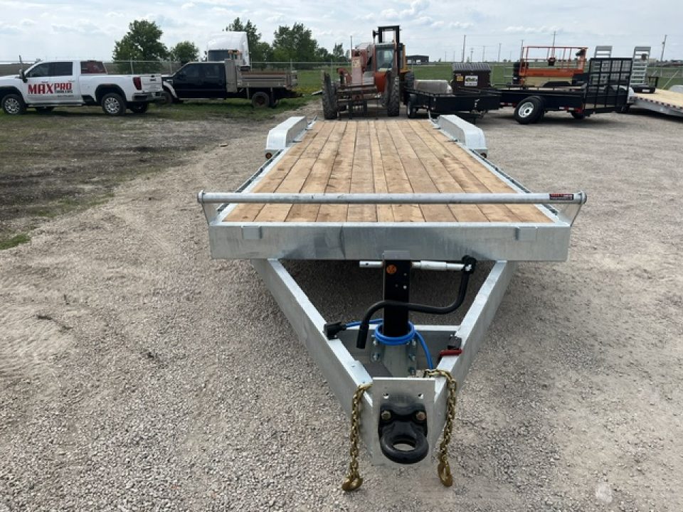 New 2027 Canada Trailers 24 ft Galvanized Triple Axle Equipment Trailer