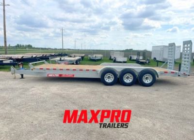 New 2027 Canada Trailers 24 ft Galvanized Triple Axle Equipment Trailer