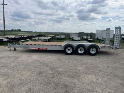 New 2027 Canada Trailers 24 ft Galvanized Triple Axle Equipment Trailer
