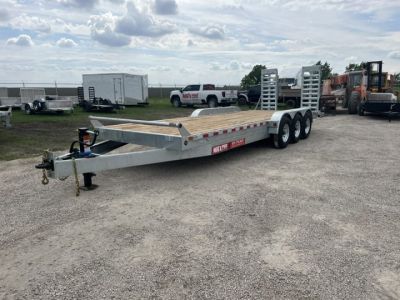 New 2027 Canada Trailers 24 ft Galvanized Triple Axle Equipment Trailer