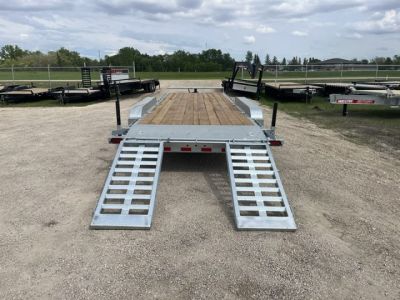 New 2027 Canada Trailers 24 ft Galvanized Triple Axle Equipment Trailer