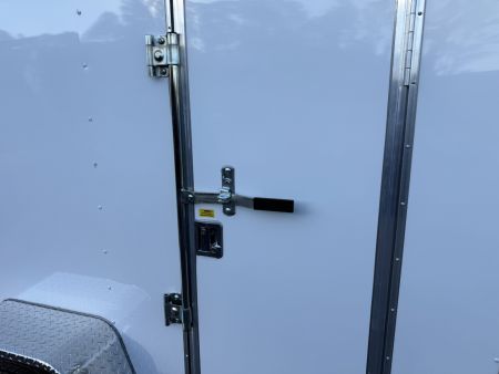 New TX5X8SA TEXAS TRAILERS 5' X 8' CARGO / ENCLOSED TRAILER W/REAR RAMP DOOR & SIDE DOOR