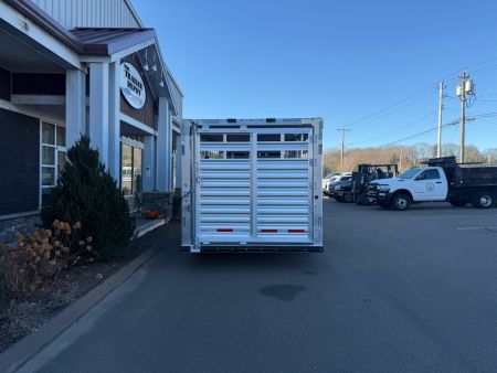New Featherlite 8' x 24' Livestock Gooseneck Trailer 16K