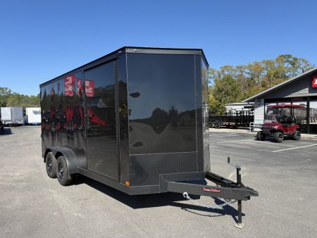 New TX7X16TA2 TEXAS TRAILERS 7' X 16' CARGO / ENCLOSED TRAILER W/ 7' INTERIOR HEIGHT, RAMP DOOR & SIDE DOOR
