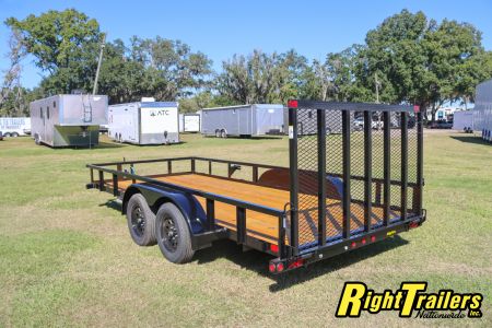 New 2026 7X16 BIG TEX Utility Trailer