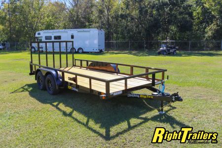 New 2026 7X16 BIG TEX Utility Trailer