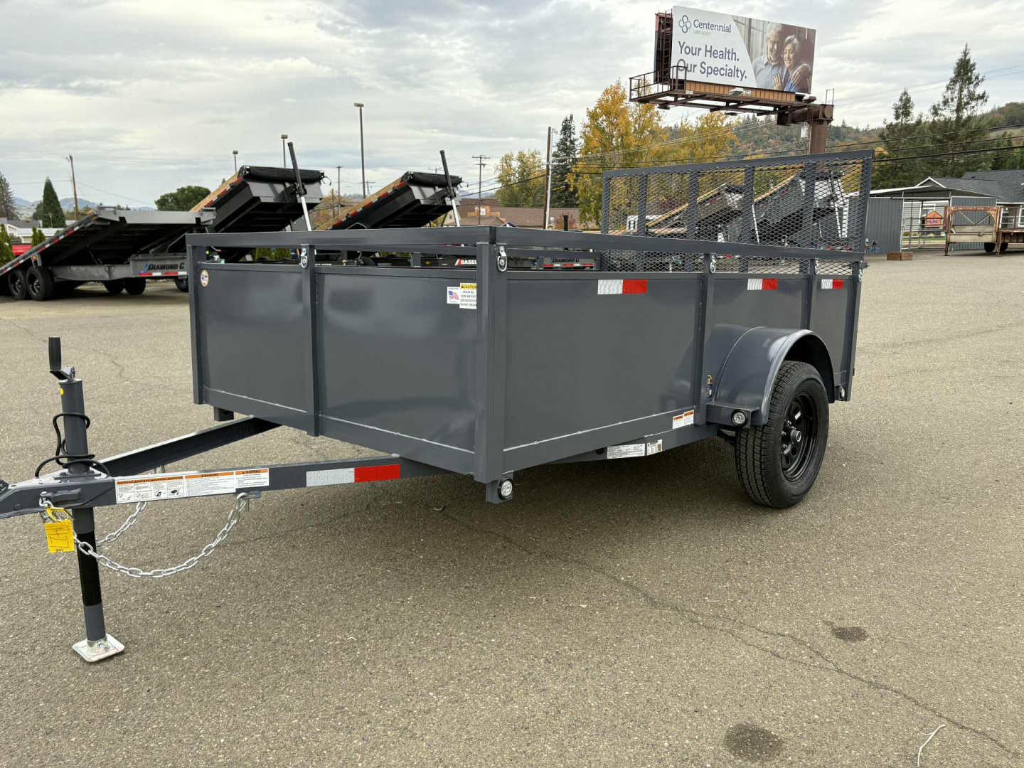 New UTILITY BOX 2026 VERSATILE 6x10 TRAILER 3000 GVWR
