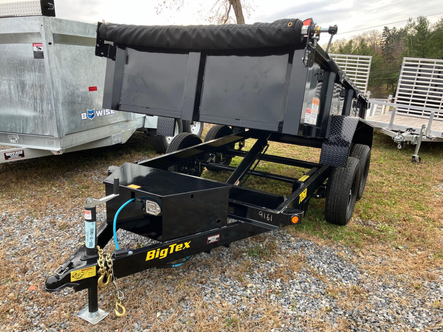 New 2026 Big Tex Trailers 70SR-10-5WDD 5X10 TA Dump Trailer
