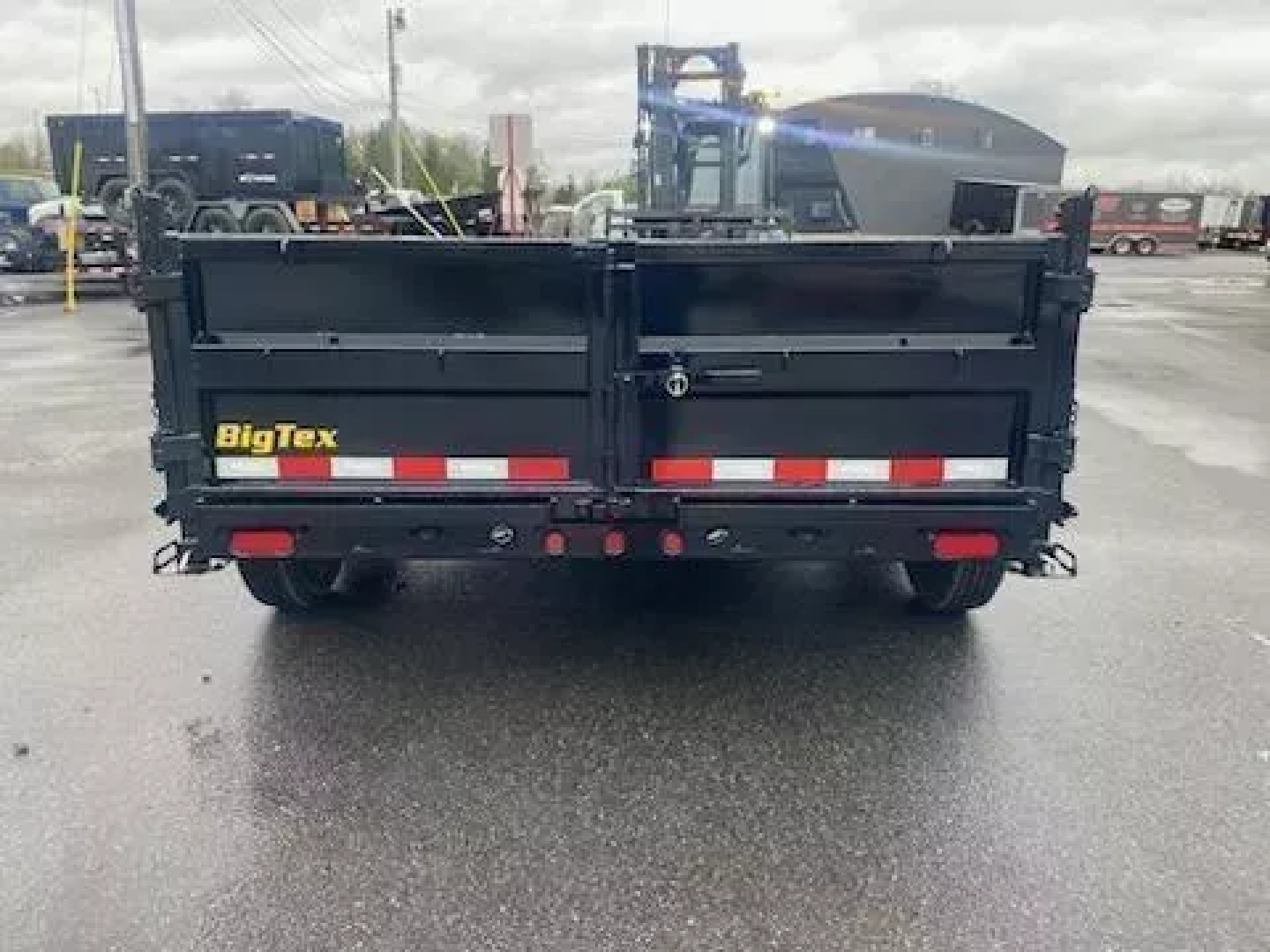 New 2026 Big Tex Trailers 14LP-12BK6SIRPD 7X12 TA Dump Trailer