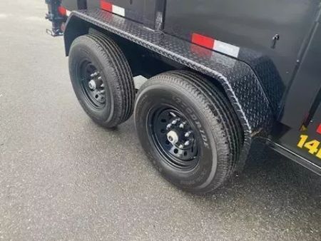 New 2026 Big Tex Trailers 14LP-12BK6SIRPD 7X12 TA Dump Trailer