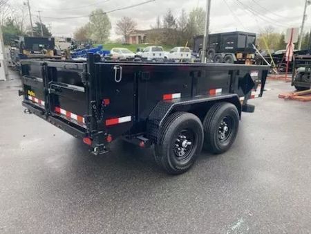New 2026 Big Tex Trailers 14LP-12BK6SIRPD 7X12 TA Dump Trailer
