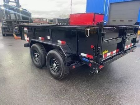 New 2026 Big Tex Trailers 14LP-12BK6SIRPD 7X12 TA Dump Trailer
