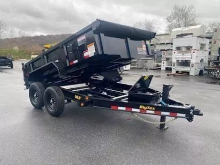 New 2026 Big Tex Trailers 14LP-12BK6SIRPD 7X12 TA Dump Trailer
