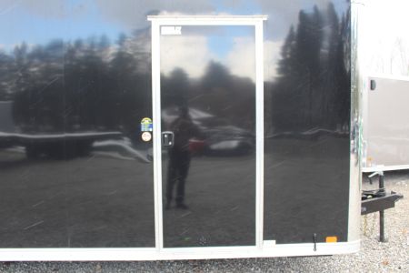 New 2025 United LIM 8.5' x 28' - Enclosed Car Hauler - 9990# GVW - RAMP DOOR - Beavertail