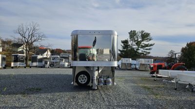 New 2026 Featherlite Trailers GOOSENECK 9807 7'X24'TA Horse Trailer