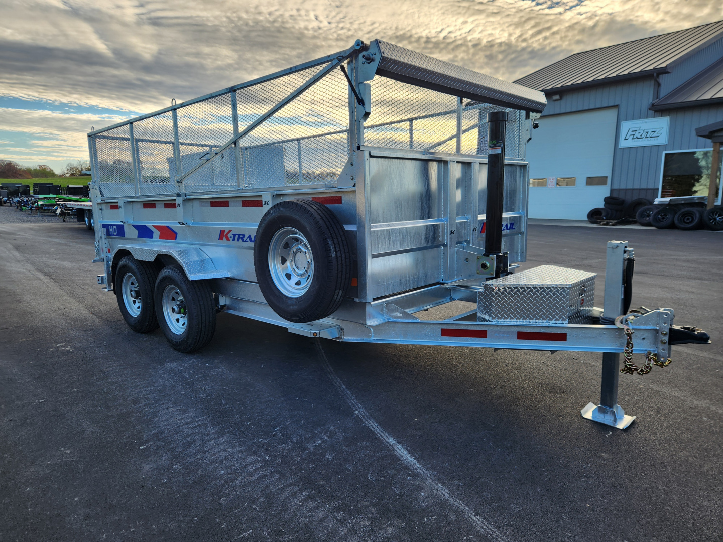 New 2026 K-Trail D8214-14K Dump Trailer