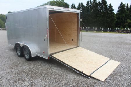 New 2026 Darkhorse Cargo 7' x 14' Enclosed Trailer - Ramp Door - 6' Interior Height - 7000# GVW