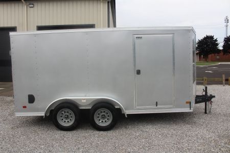 New 2026 Darkhorse Cargo 7' x 14' Enclosed Trailer - Ramp Door - 6' Interior Height - 7000# GVW