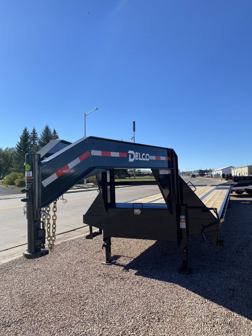 New 2025 Delco Trailers 16DOGN40 Deckover Trailer