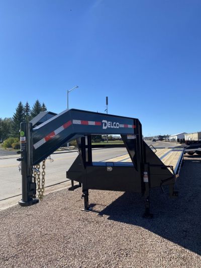 New 2025 Delco Trailers 16DOGN40 Deckover Trailer