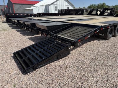 New 2025 Delco Trailers 16DOGN40 Deckover Trailer