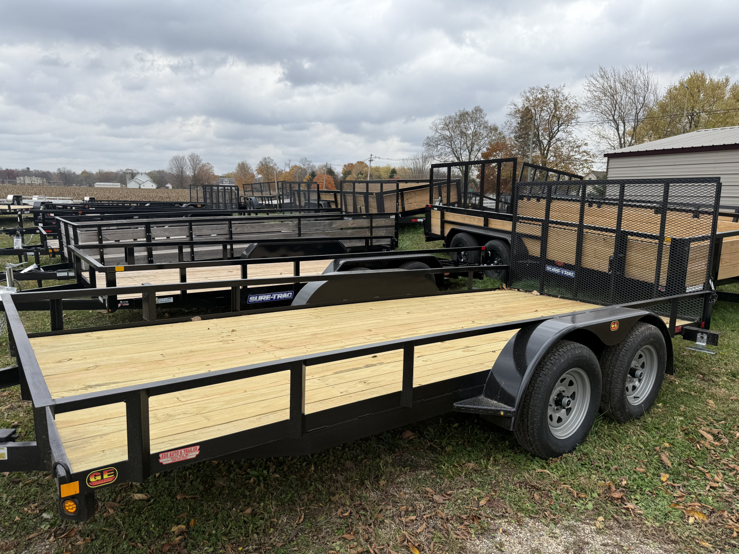 New 2026 GE Trailers 7X16 7K Landscape Trailer