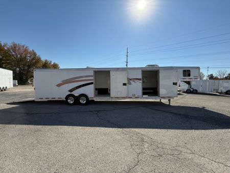 Used 2006 FEATHERLITE 8.5X32 RACE TRAILER