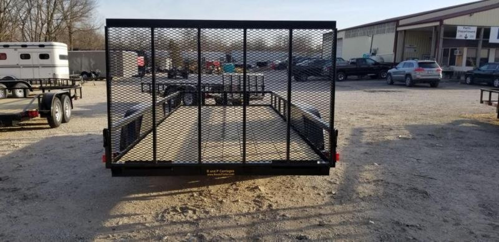 New 2027 MEB 77x14 Utility Trailer w/Gate