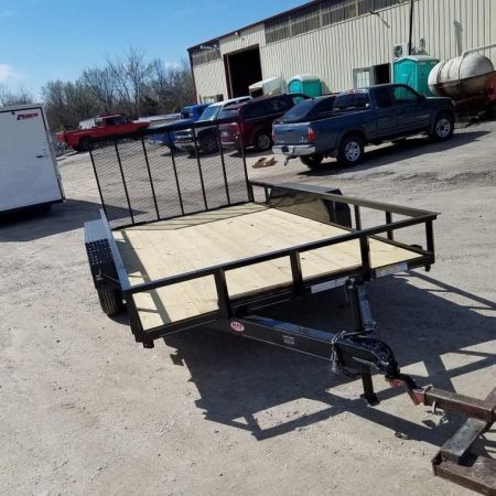 New 2027 MEB 77x14 Utility Trailer w/Gate