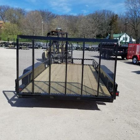 New 2027 MEB 77x14 Utility Trailer w/Gate