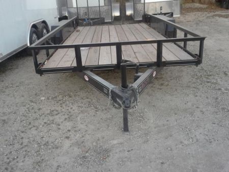 New 2027 MEB 77x14 Utility Trailer w/Gate