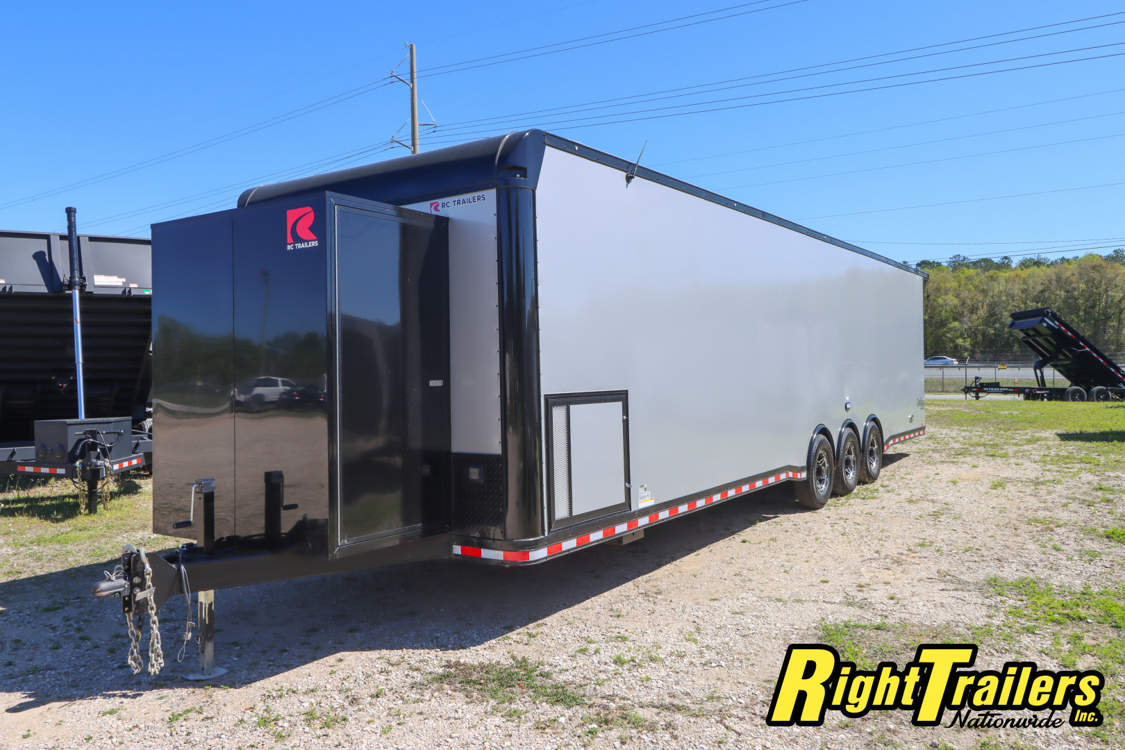 New 2025 8.5X34 RC Trailers RACE TRAILER