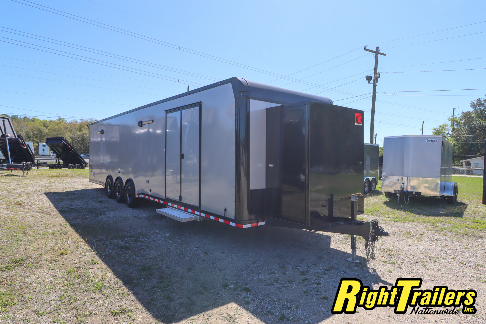 New 2025 8.5X34 RC Trailers RACE TRAILER