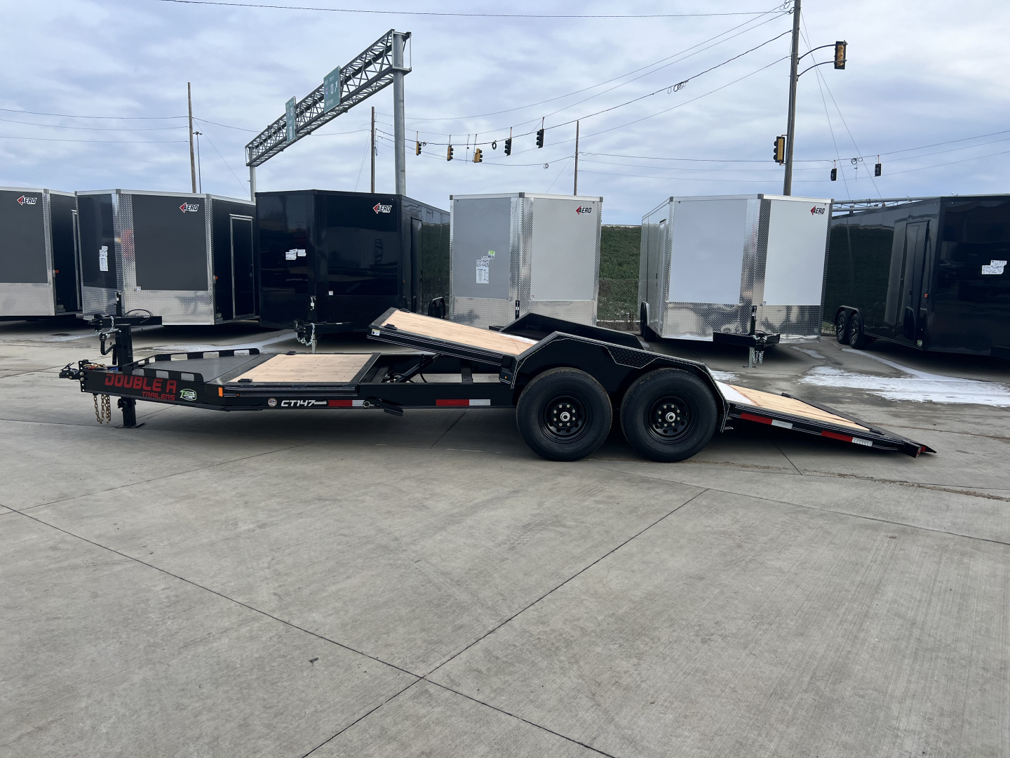 7×20 Tilt Trailer