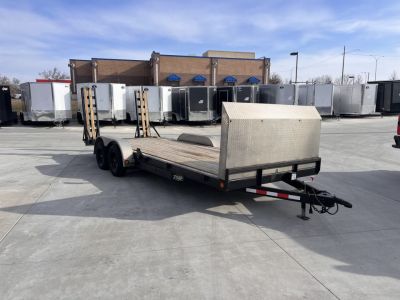 Used 2015 PJ 20 foot 2-3500lb axles=7K Car or snow bear trailer