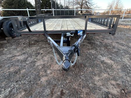 New 2026 Coffee Creek MFG 83"x16' Tandem Axles Utility Trailer
