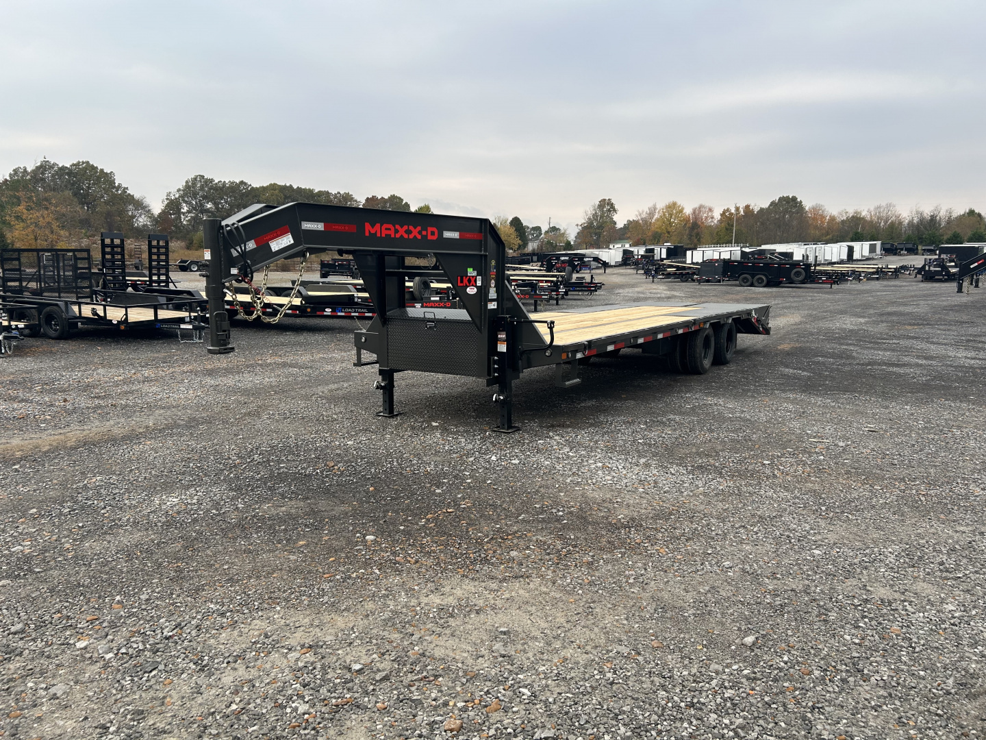 New 2026 MAXX-D 102"X28' 25.9K Gooseneck Flatbed Trailer