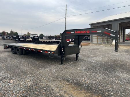 New 2026 MAXX-D 102"X28' 25.9K Gooseneck Flatbed Trailer