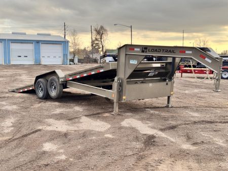 New 2026 Load Trail 7-24 Gooseneck Tilt Equipment Hauler 14K GVWR