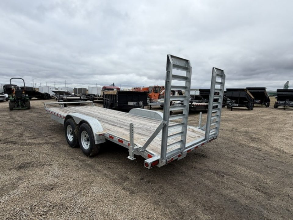 New 2027 Canada Trailers Galvanized 20FT Equipment Trailer