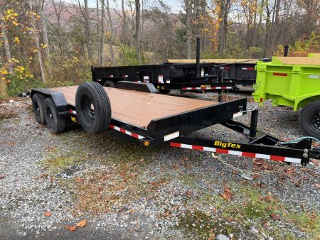 Used 2023 Big Tex Trailers 14EE Equipment Trailer ( USED) 6’11”X20’