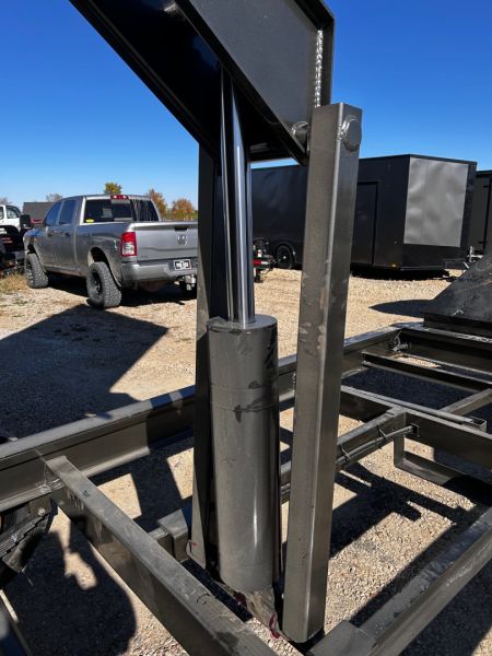 New 2026 MAXXD DJX 83"X16' 16K GVWR HD 7 GA FLOOR HYDRAULIC JACK Dump Trailer