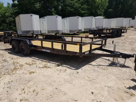 New 2026 Sure-Trac 7 x 16 Tube Top Utility Trailer 7K