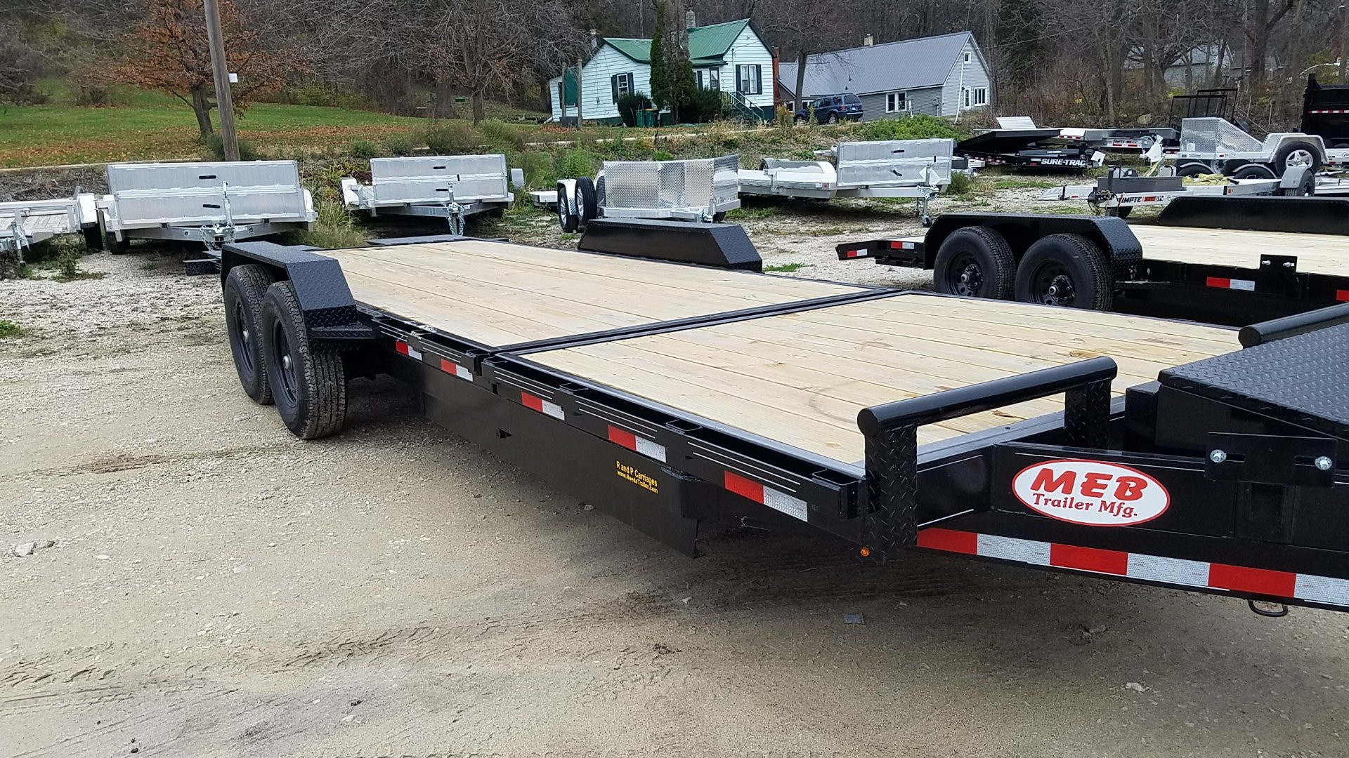 New 2026 MEB 18+4 Tilt Bed Equipment 14K Equipment Trailer