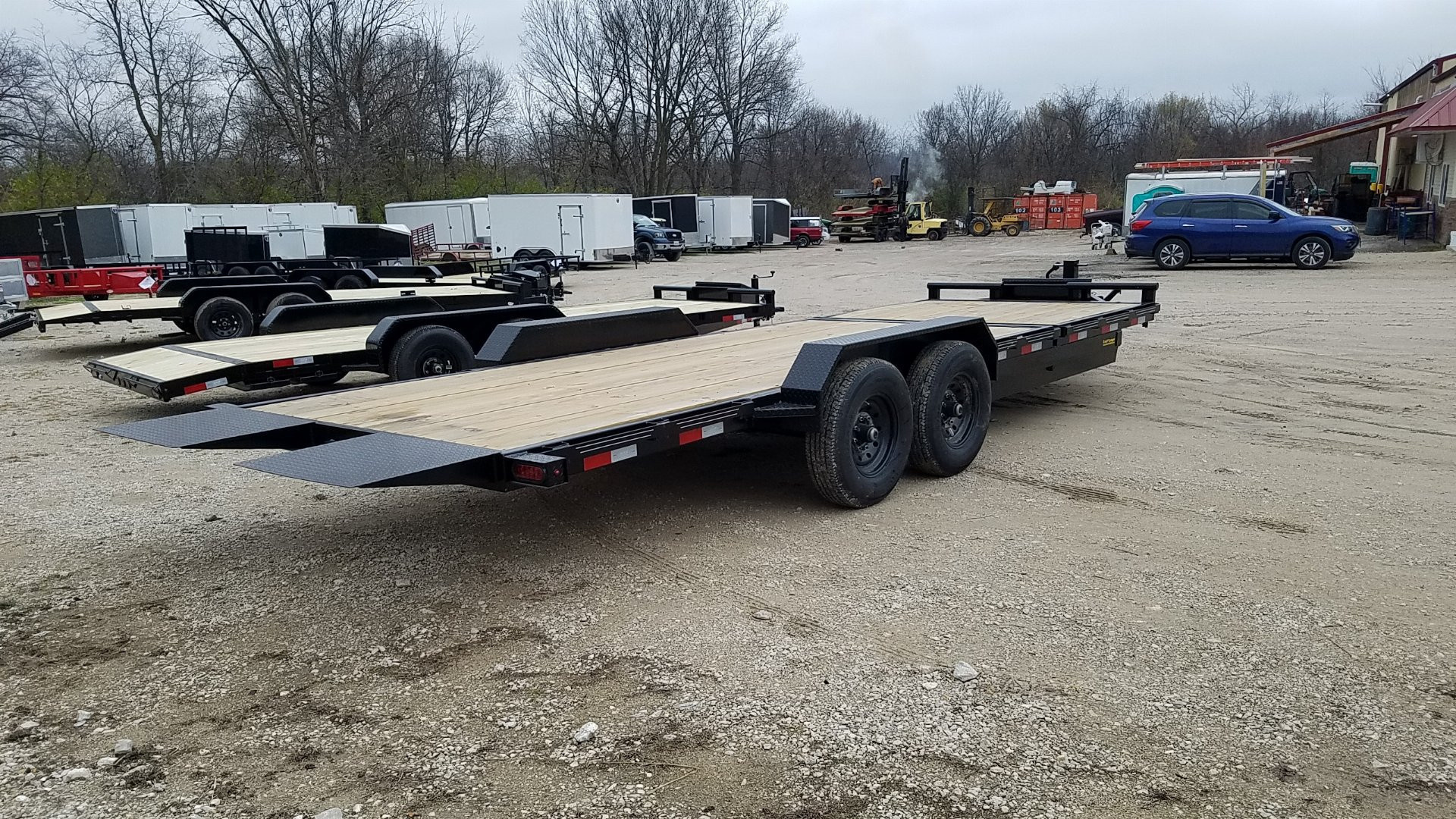 New 2026 MEB 18+4 Tilt Bed Equipment 14K Equipment Trailer