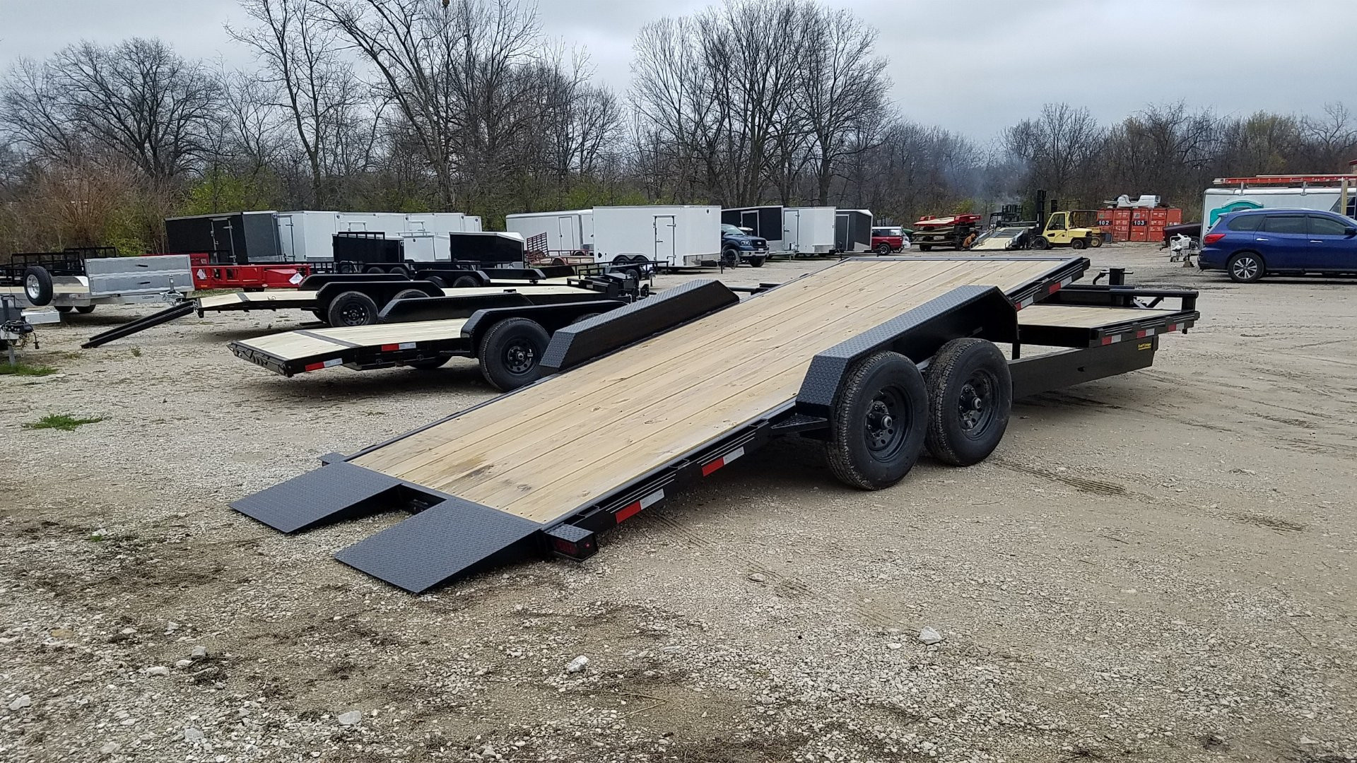 New 2026 MEB 18+4 Tilt Bed Equipment 14K Equipment Trailer
